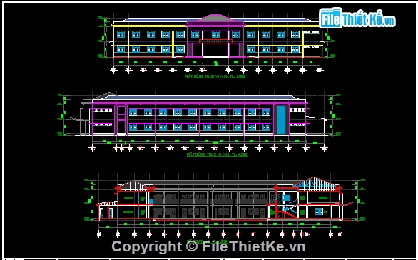 trường học,tổng thể,Thiết kế,Thiết kế hội trường,vẽ trường học,hội trường trường học